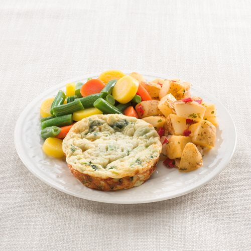 Image of Crustless Vegetable Quiche