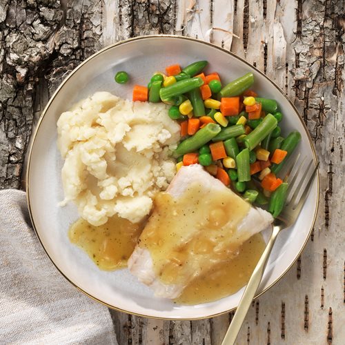 Image of Cod with Garlic Butter Sauce