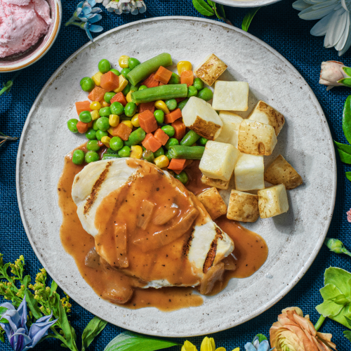 Image of the Chicken in a Creamy Mushroom Sauce meal