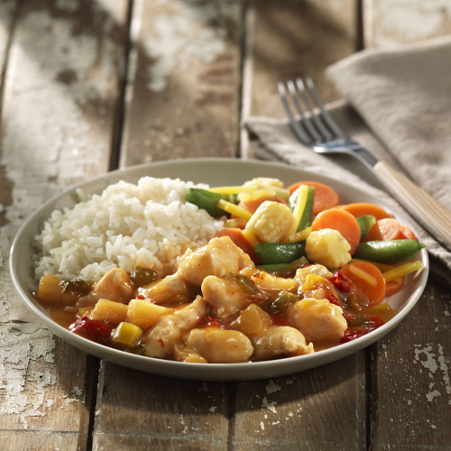 Image of the Hearty Sweet and Sour Chicken meal