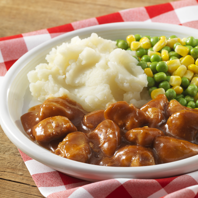 Image of the Chicken in Tangy Barbecue Sauce meal