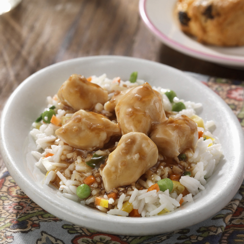 Image of the Mini Honey Garlic Chicken meal
