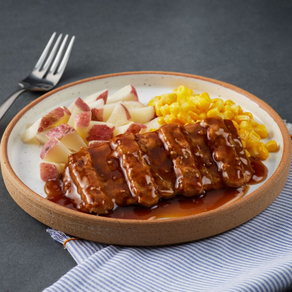Image of Boneless Pork Ribs with Honey Garlic Sauce