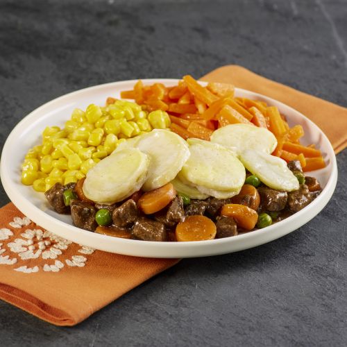 Image of the Hearty Beef Stew Gratin meal